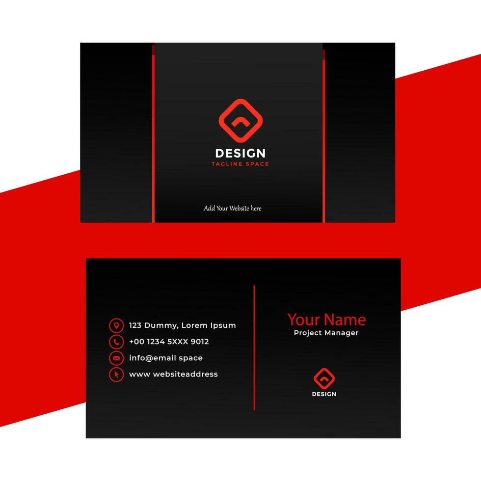 Luxuries Business card design professional style free download. photo