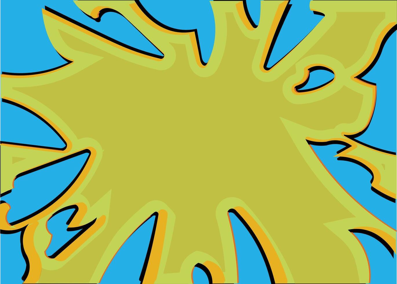 Abstract Cartoon comic Colorful background story design background