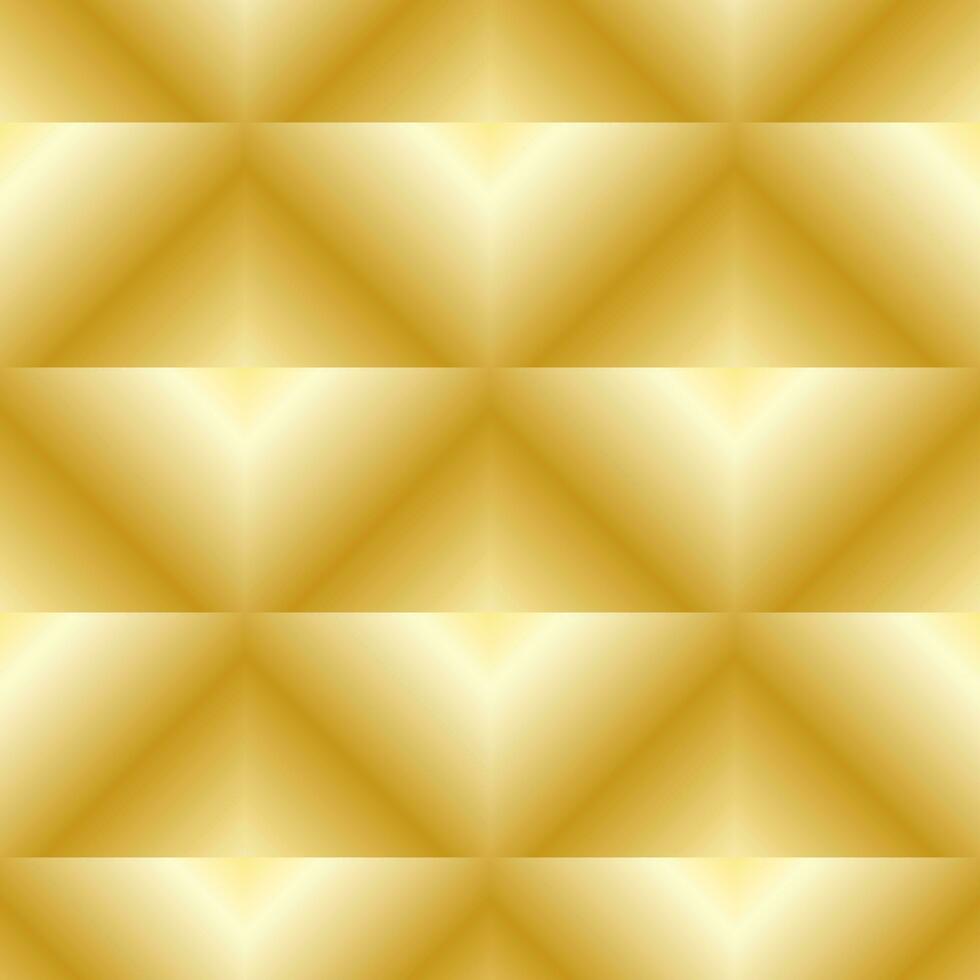 Seamless pattern gold metal texture. Abstract yellow decoration.Vector shiny and metal steel gradient template for chrome border, iron frame, label design vector