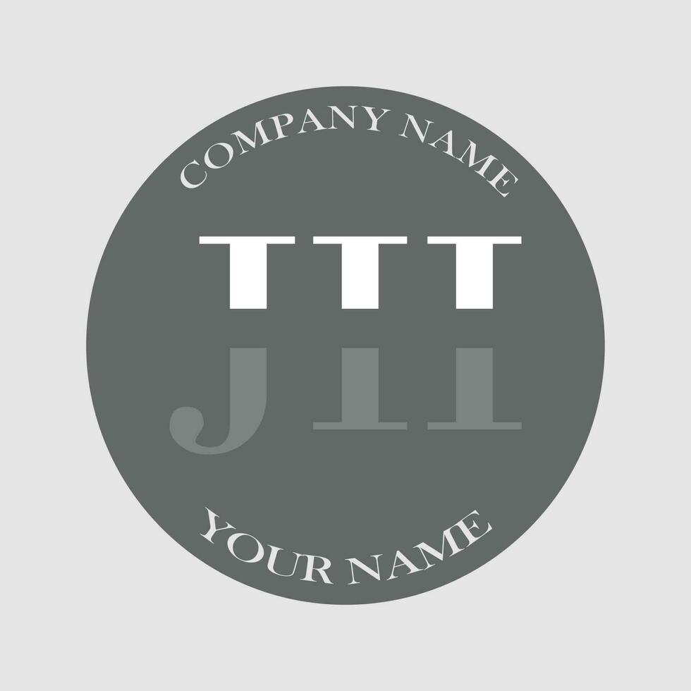 initial JH logo letter monogram luxury hand drawn vector