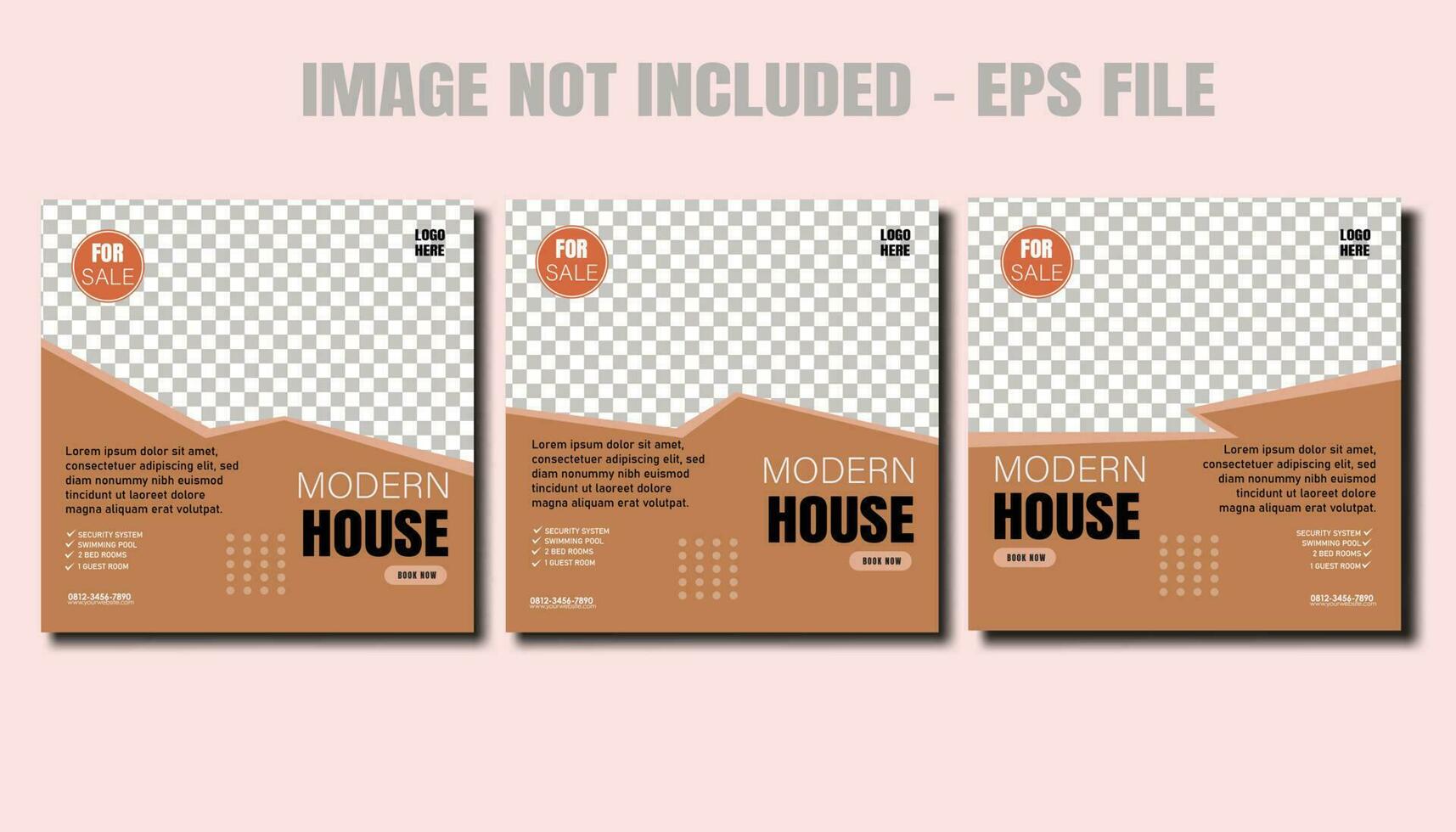 Editable template flat travel social media post collection, travel promotion fyler posts vector