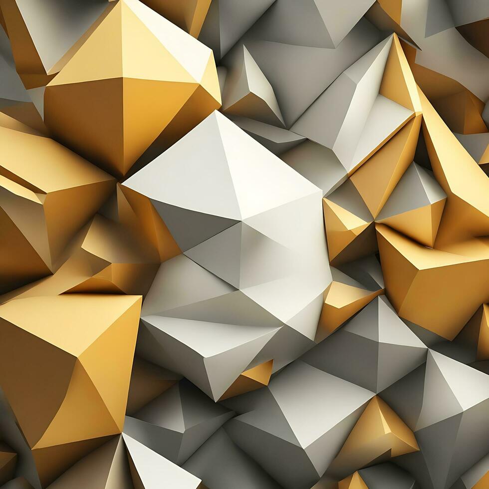 Free Photo simple abstract background of geometric shape 3d rendering