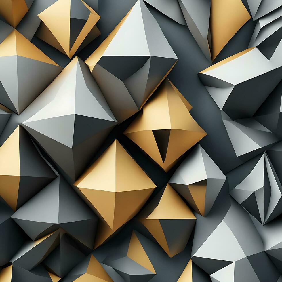Free Photo simple abstract background of geometric shape 3d rendering