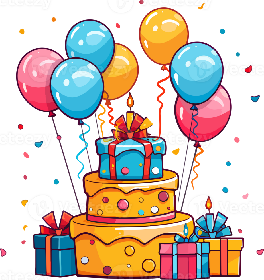 Gift Happy Birthday Party Ai Generate 25860219 PNG gift-happy-birthday-party-ai-generate-25860219-png