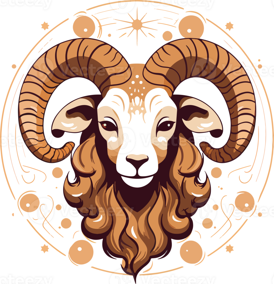 aries zodiac cartoon ai generate 25860223 PNG