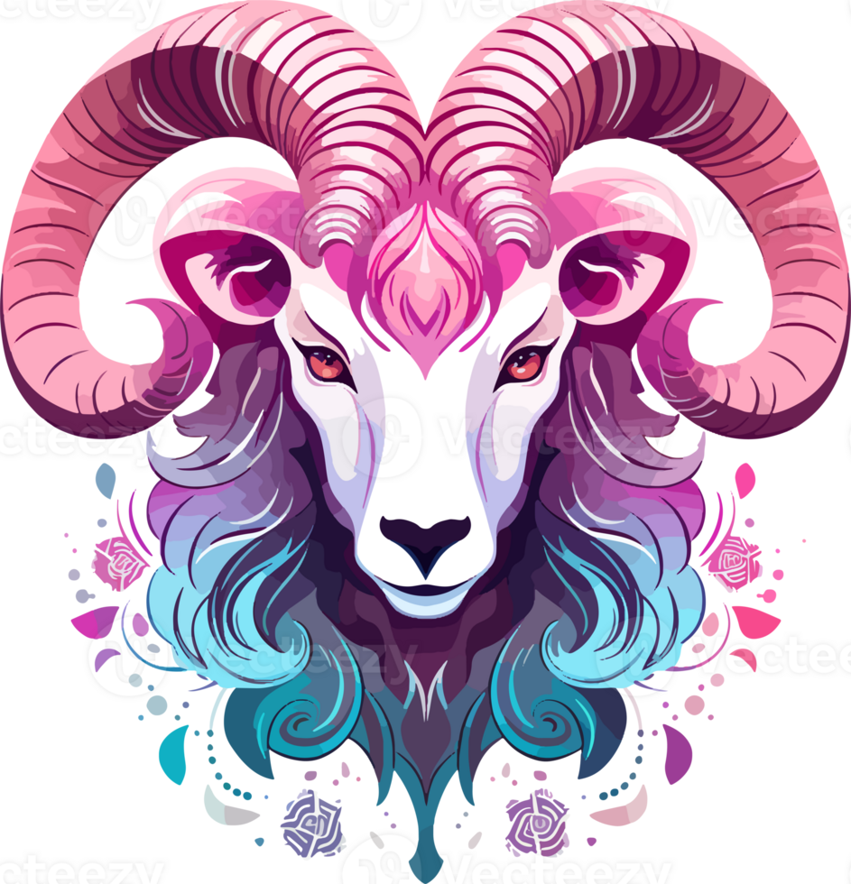 aries zodiac cartoon ai generate 25860231 PNG