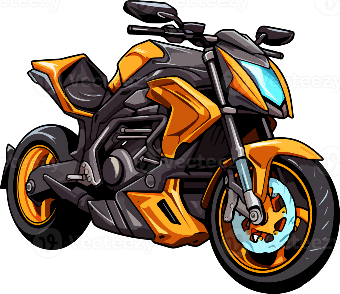 desenho animado animê moto ai gerar 25221349 PNG