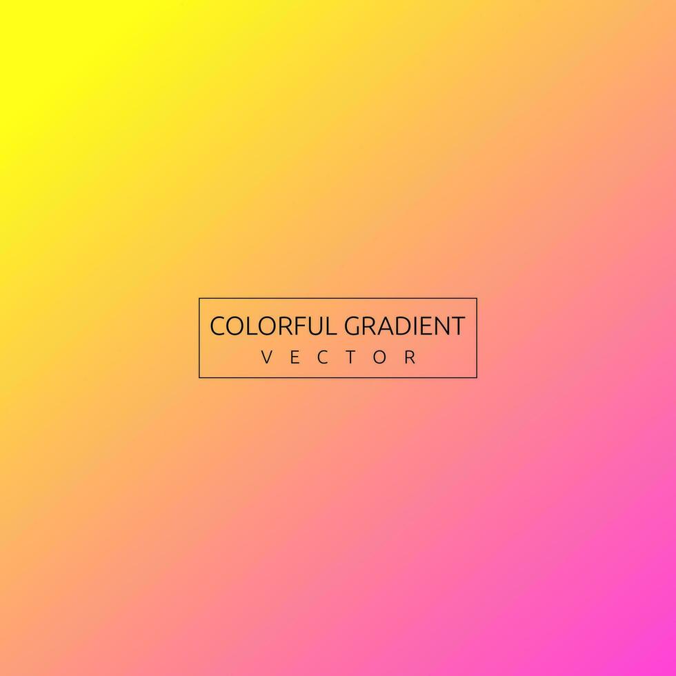 Colorful gradient background, abstract gradient background, modern background design vector