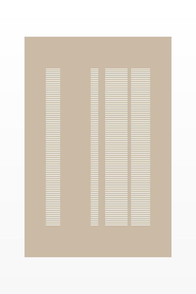 Abstract line art wall art decoration poster 25860722 Vector Art at