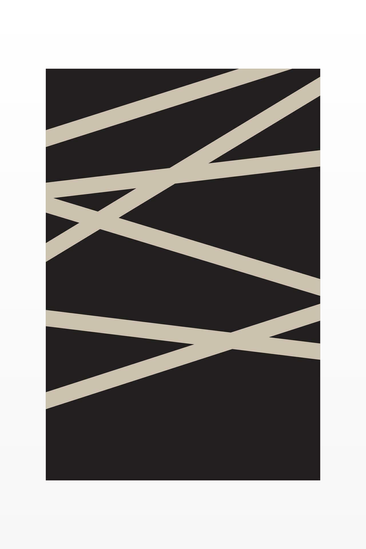 Abstract line art wall art decoration poster 25860750 Vector Art at