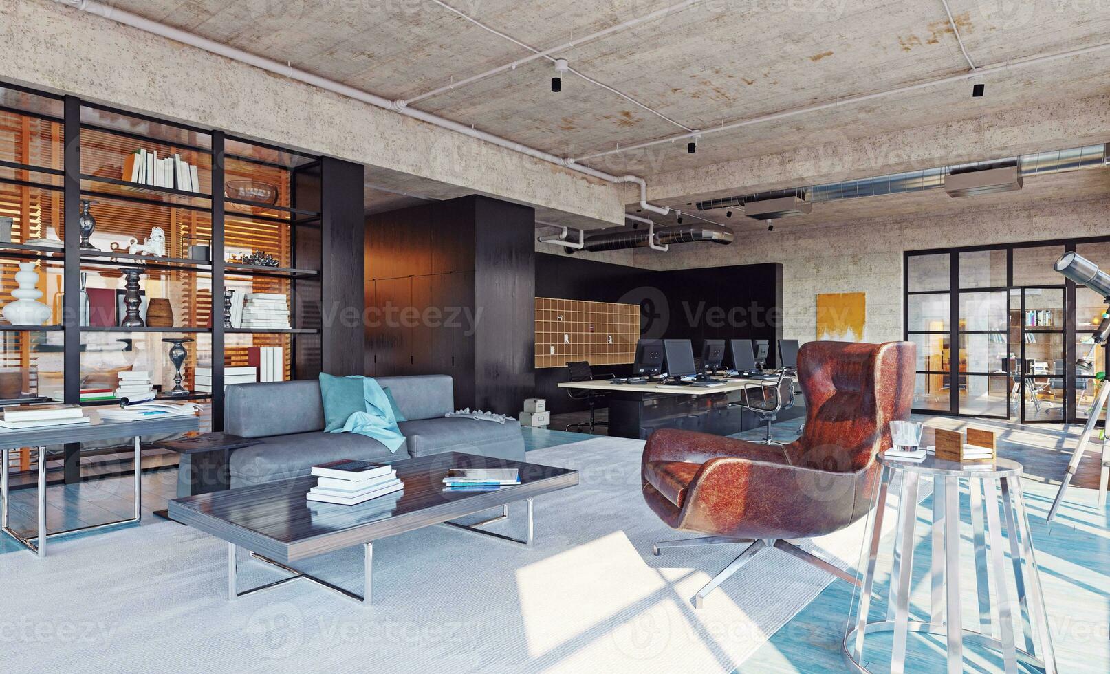 modern office interior, photo