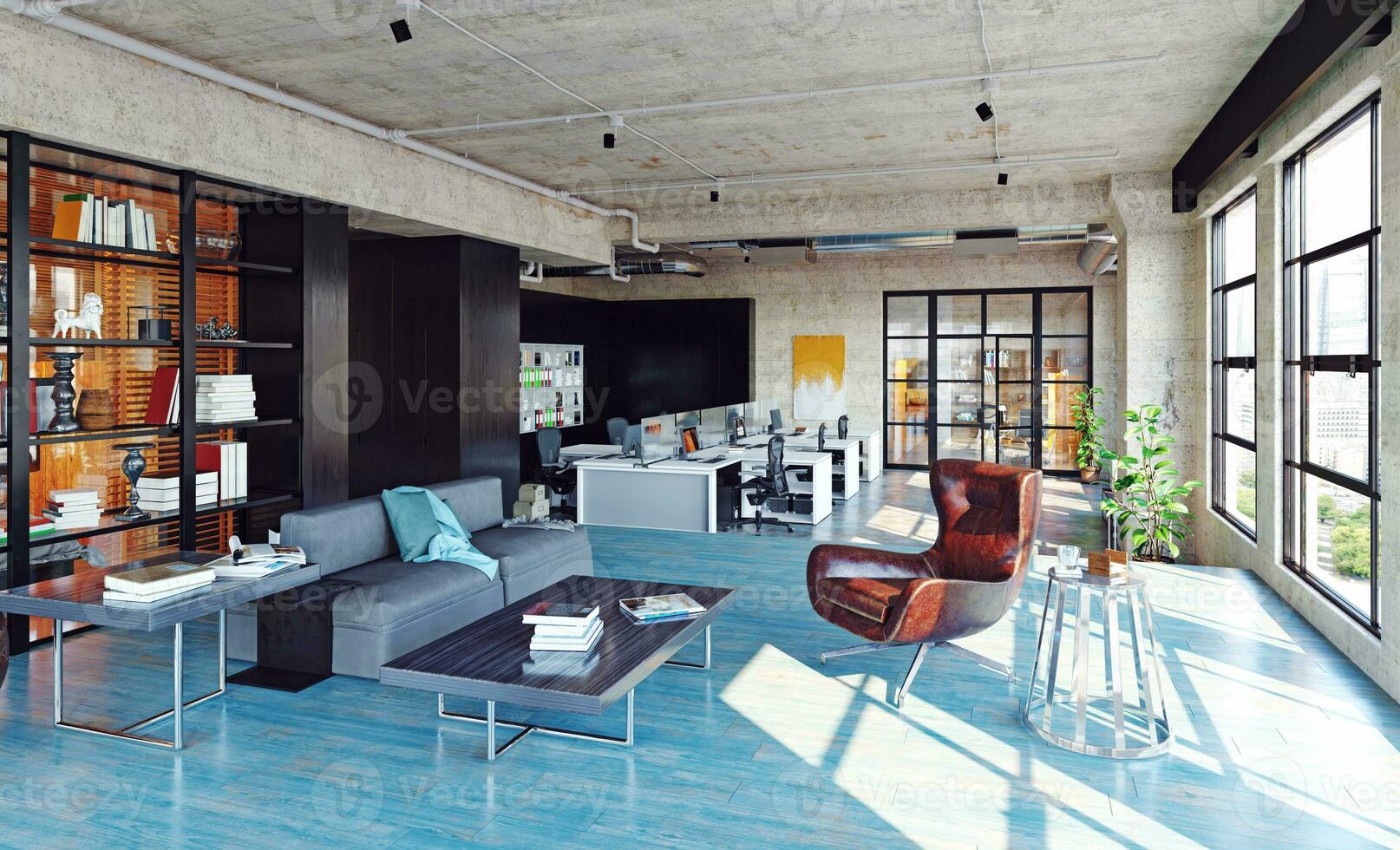 modern office interior, photo