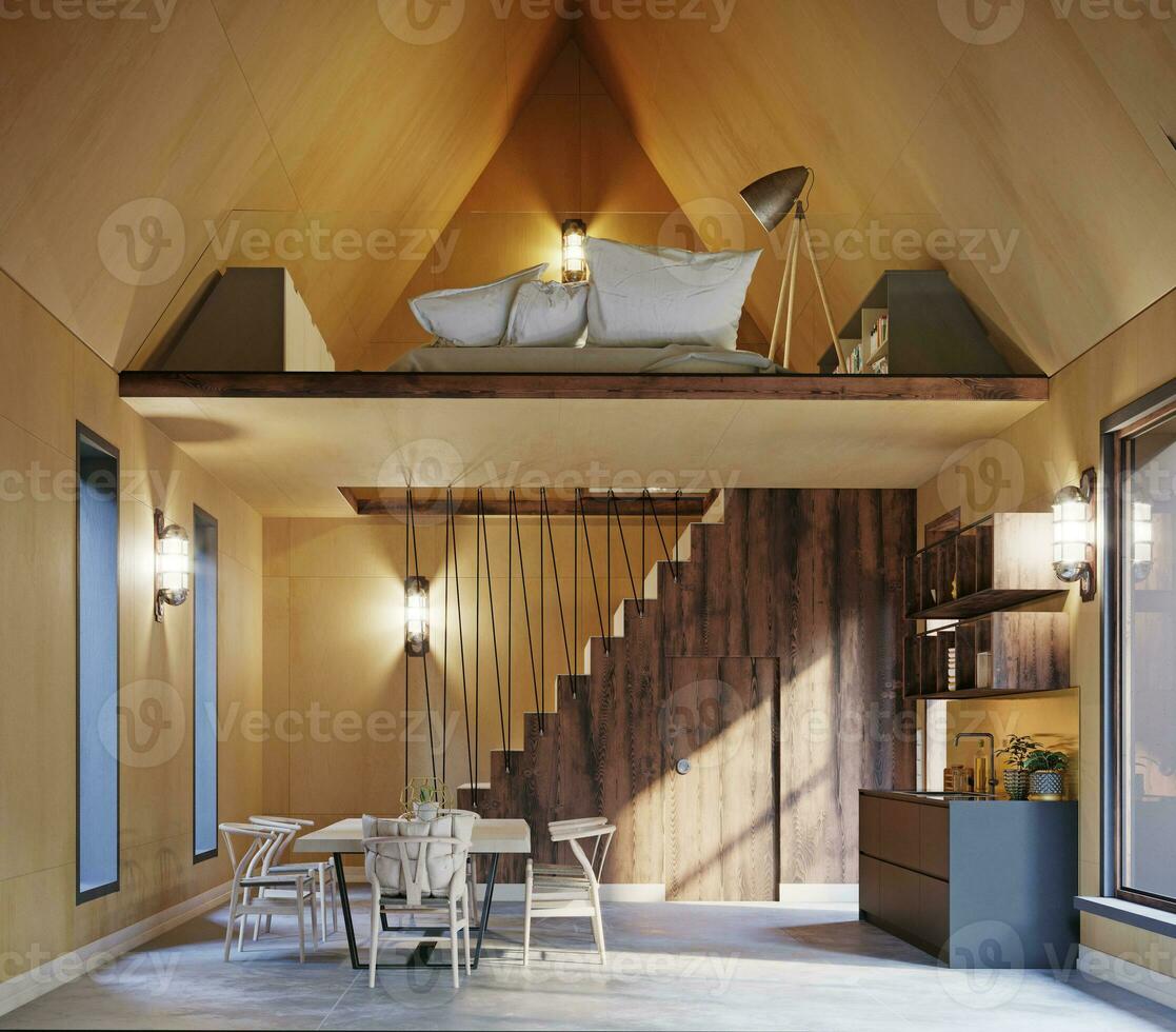 modern home interior. photo