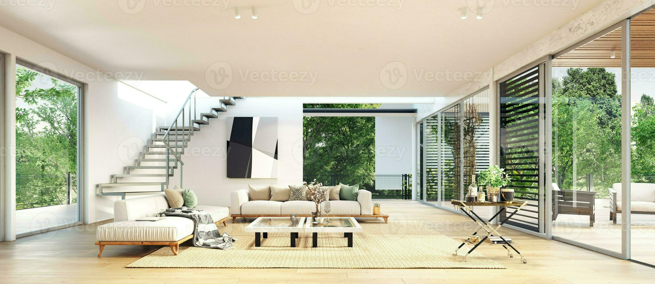 moderno lujo casa interior foto