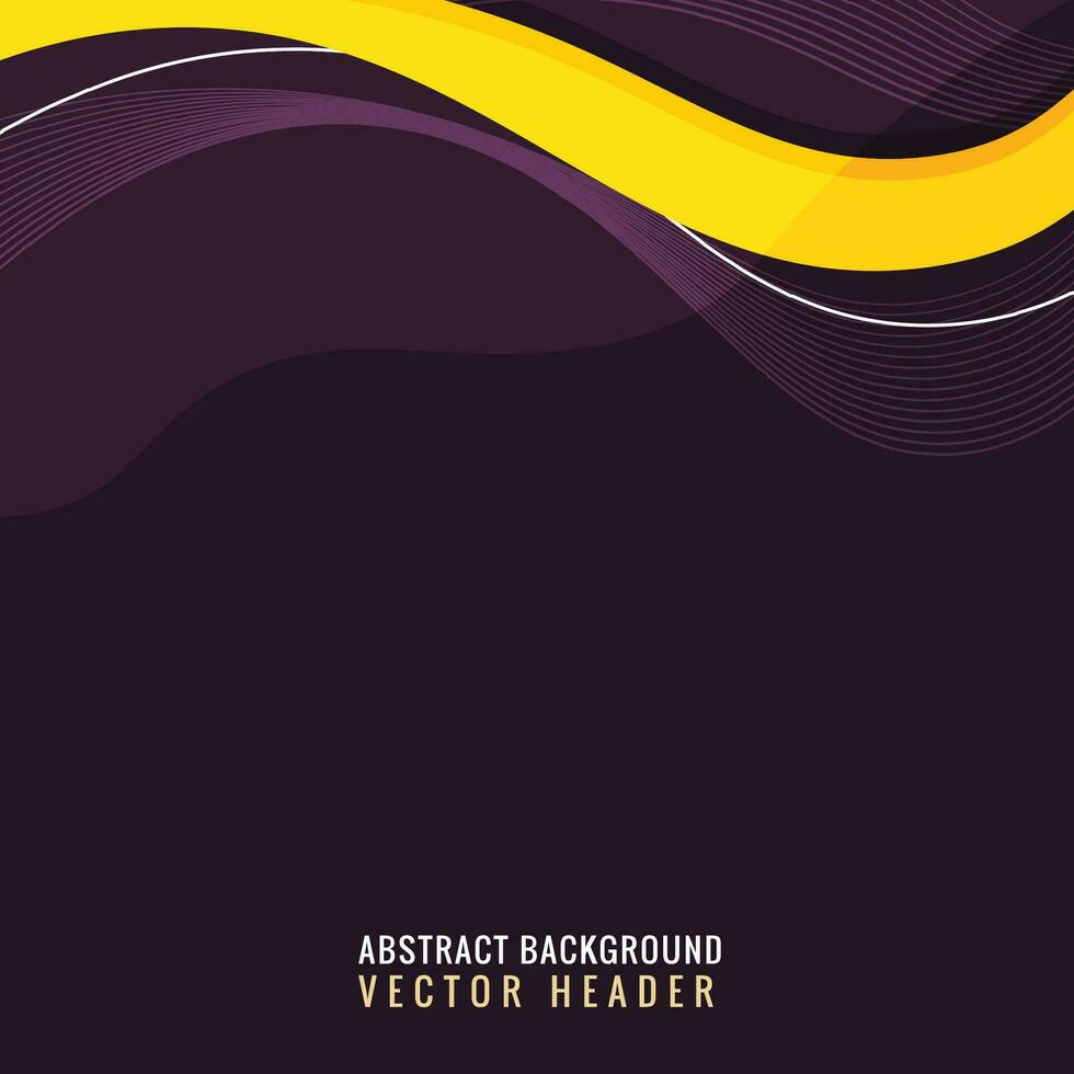 abstract wavy shape business and line background vector