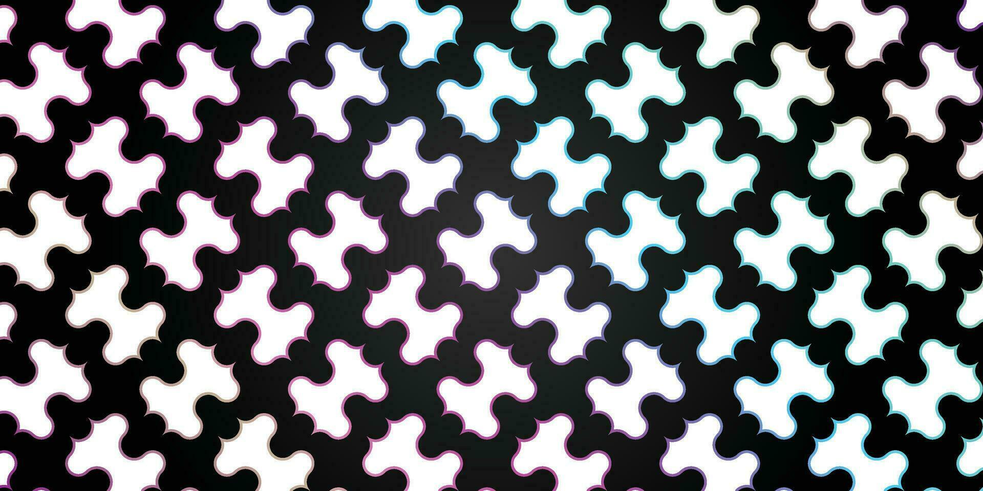 diagonal pattern of colorful H and I letters background vector