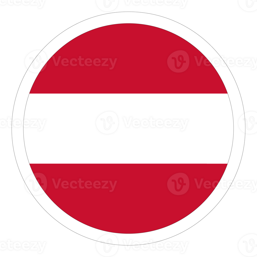 Austrian flag in shape design. Flag of Austria in shape design png