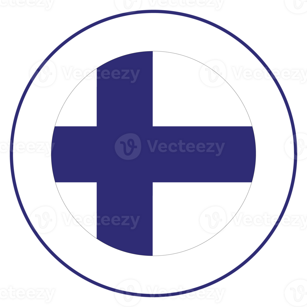 Finland flag. Flag of Finland in design shape png
