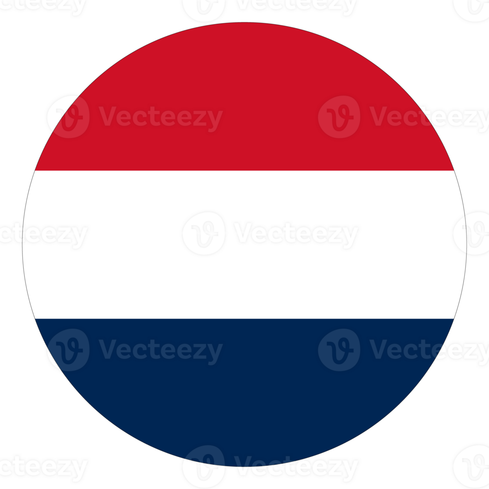 Netherlands flag in design shape. The Flag of the Netherlands in a design shape png