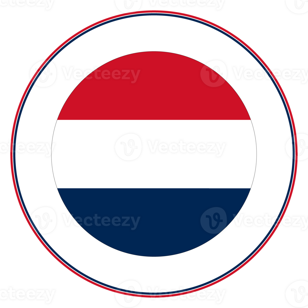 Netherlands flag in design shape. The Flag of the Netherlands in a design shape png