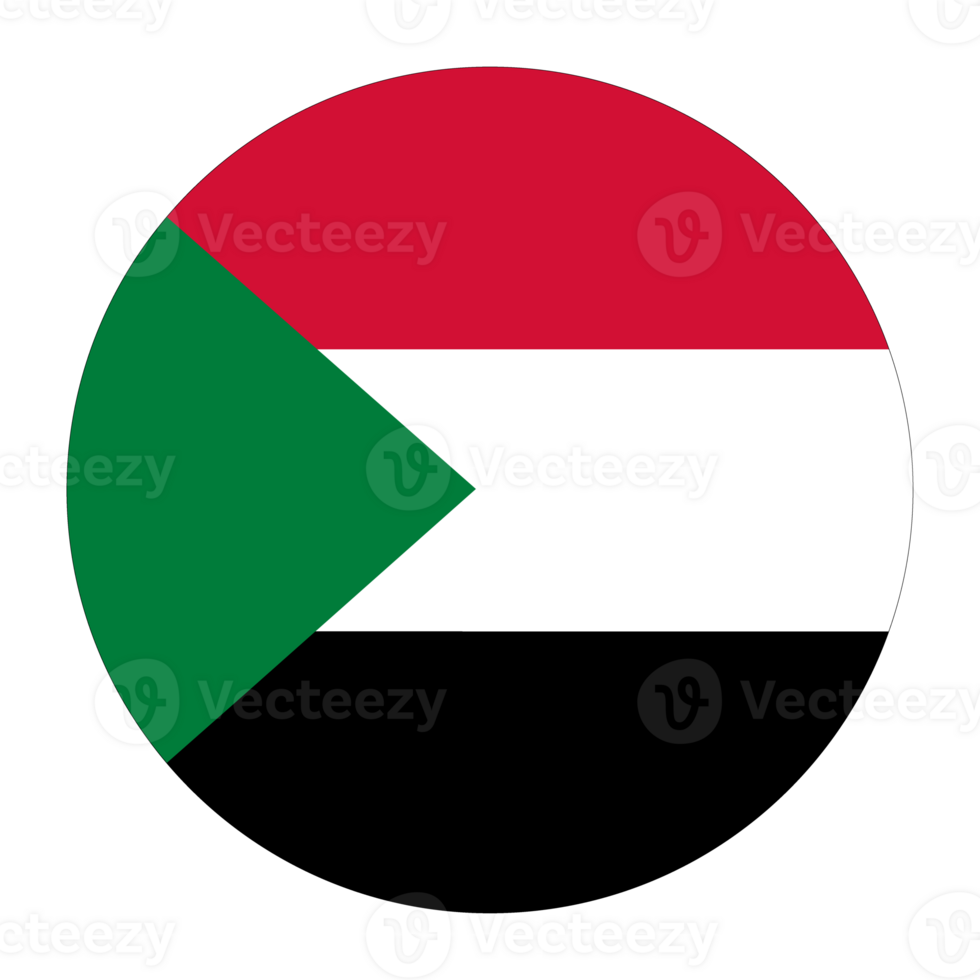 Sudan Flag. Flag of Sudan in design shape png