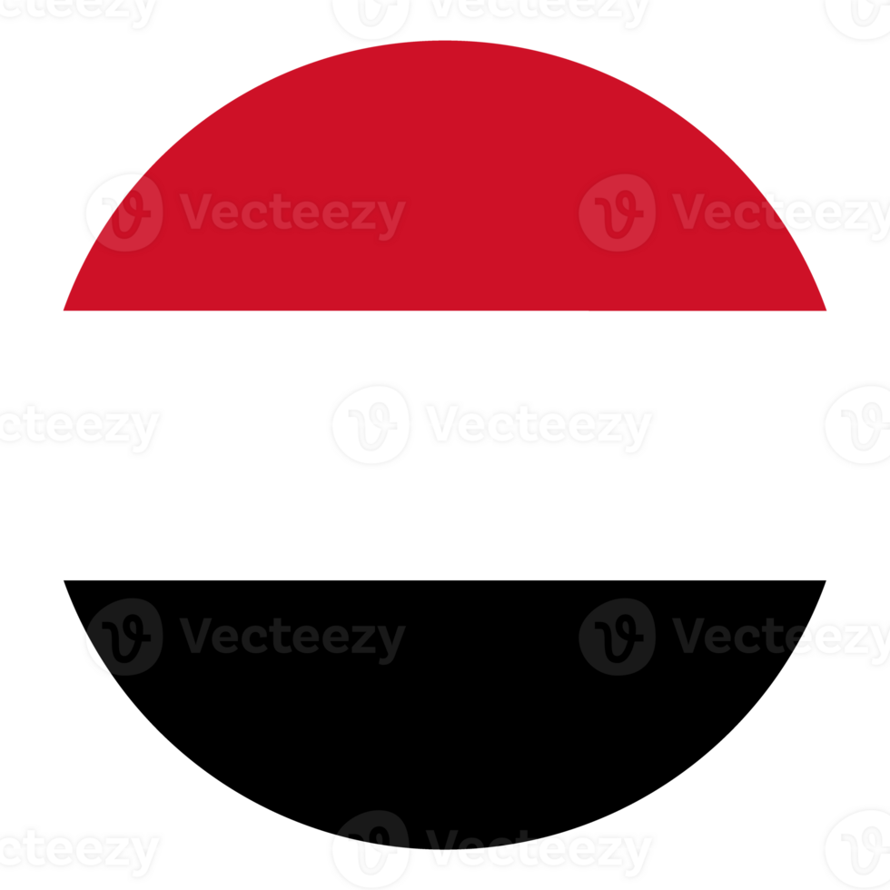 Yemen bandera en diseño forma. bandera de Yemen en diseño forma. png