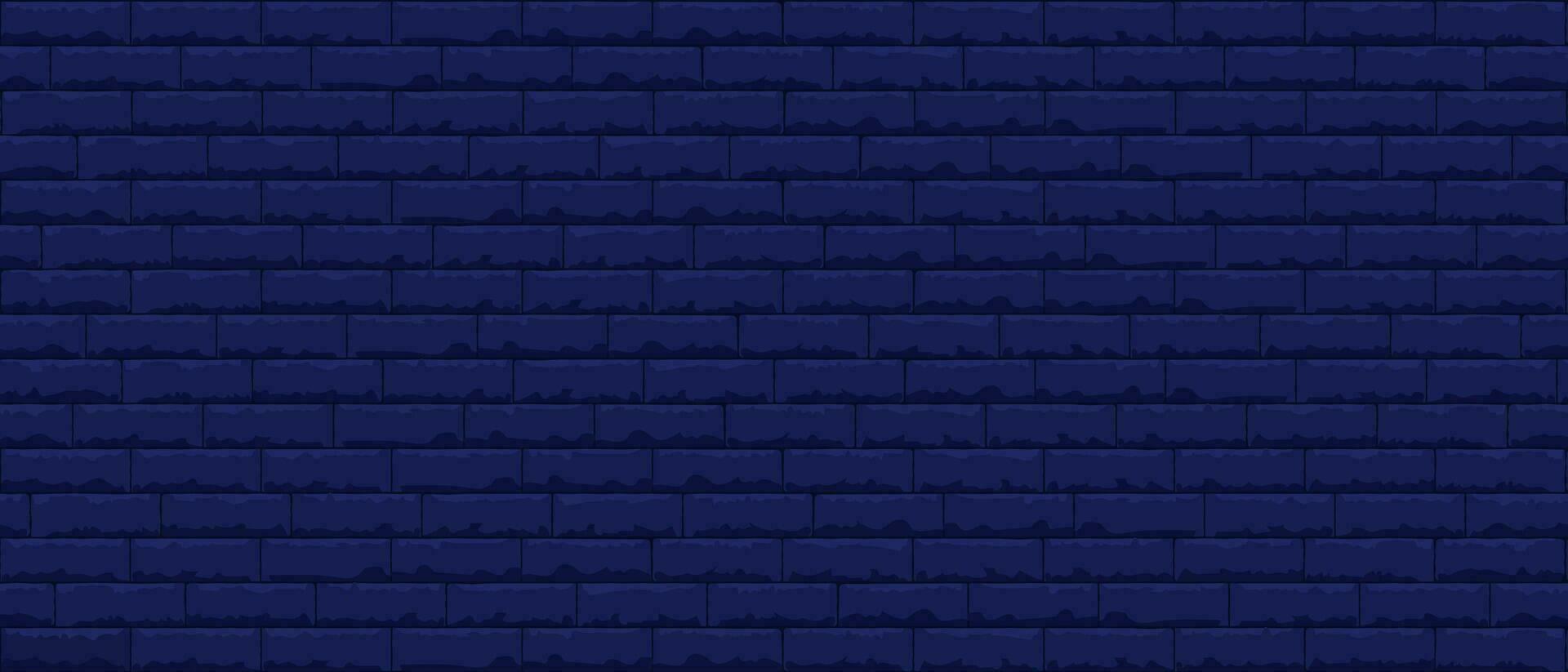 Brick wall pattern seamless background. Realistic decorative background. Vector illustration