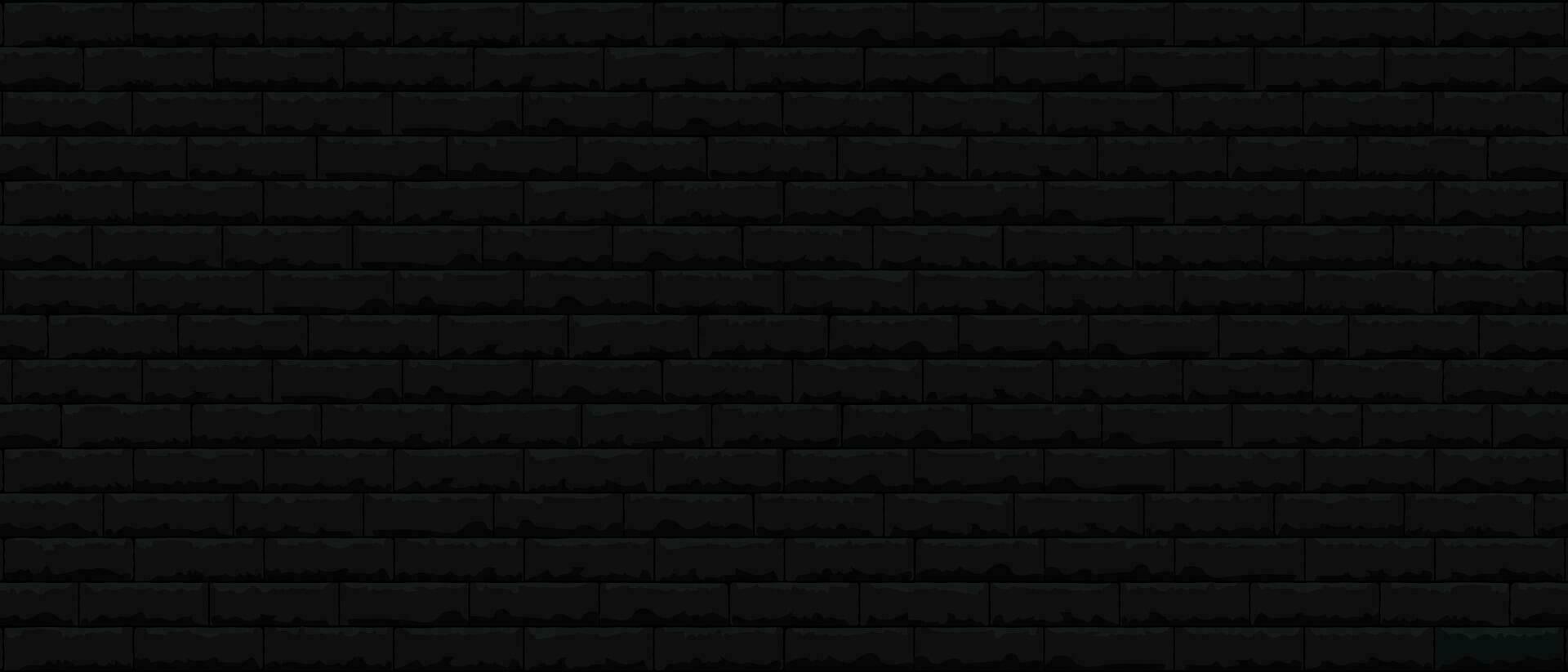 Brick wall pattern seamless background. Realistic decorative background. Vector illustration