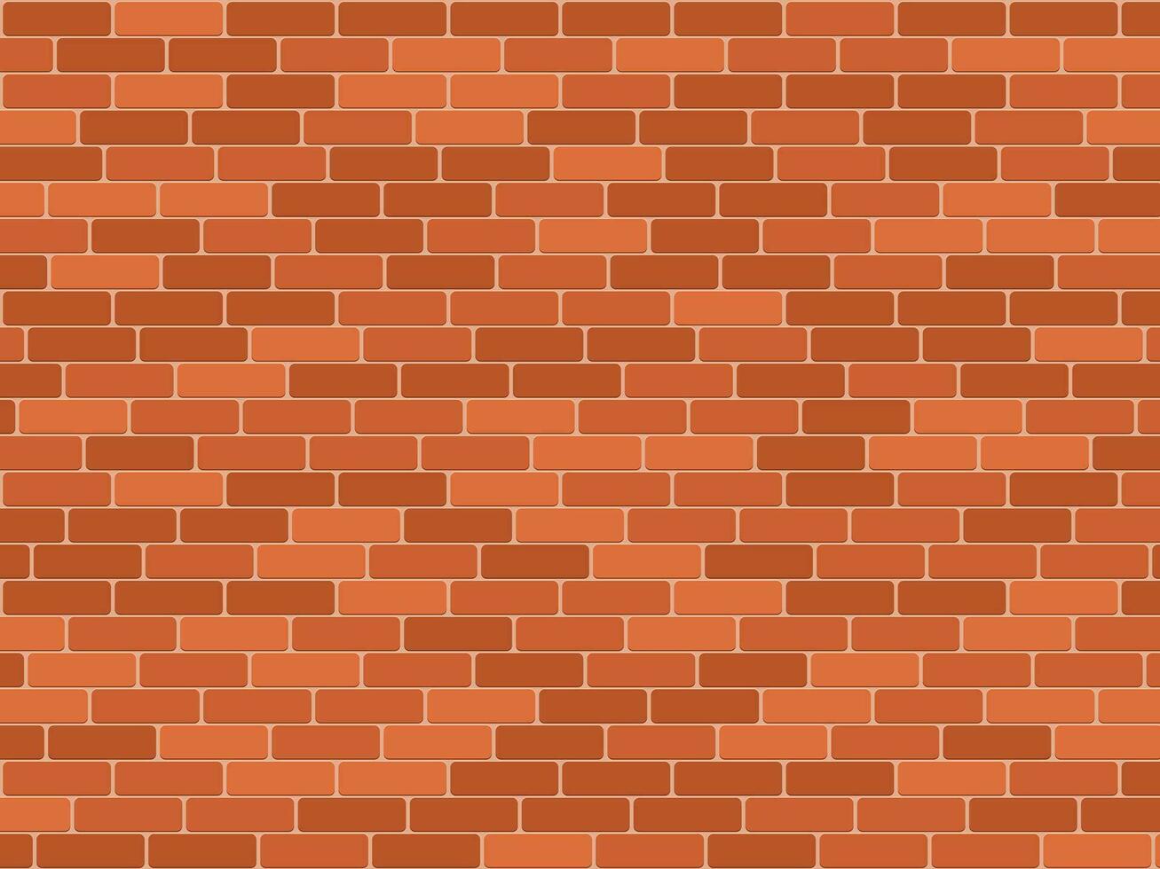 Brick wall pattern seamless background Realistic decorative background