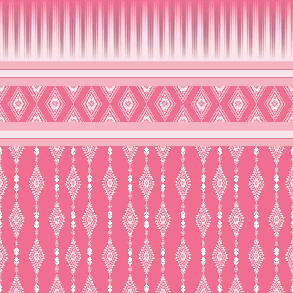 Geometric ethnic pattern design for asian fabric , clothing, fabric, batik, knitwear, embroidery, Ikkat, pixel pattern. vector