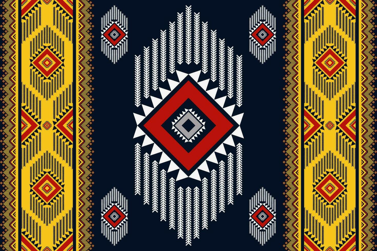 azteca navajo rayas modelo. étnico apache indio geométrico forma sin costura modelo. Sur oeste étnico modelo utilizar para textil, alfombra, alfombra, almohadón, fondo de pantalla o otro hogar decoración elementos. vector