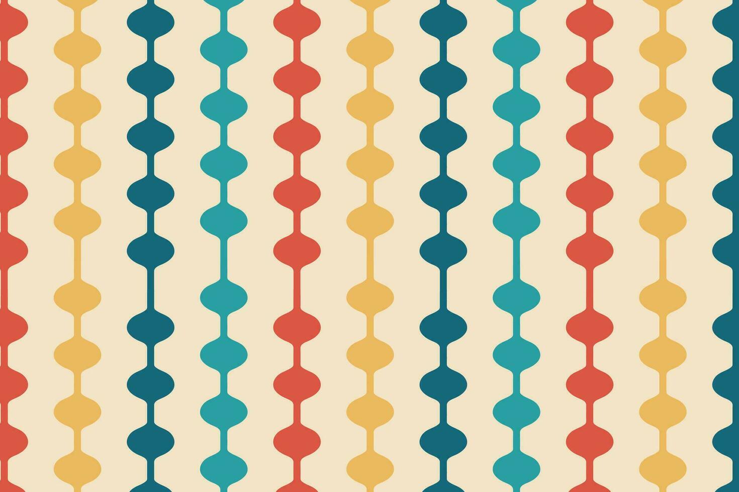 Colorful nostalgic pattern background with pockmark stripes structure. vector