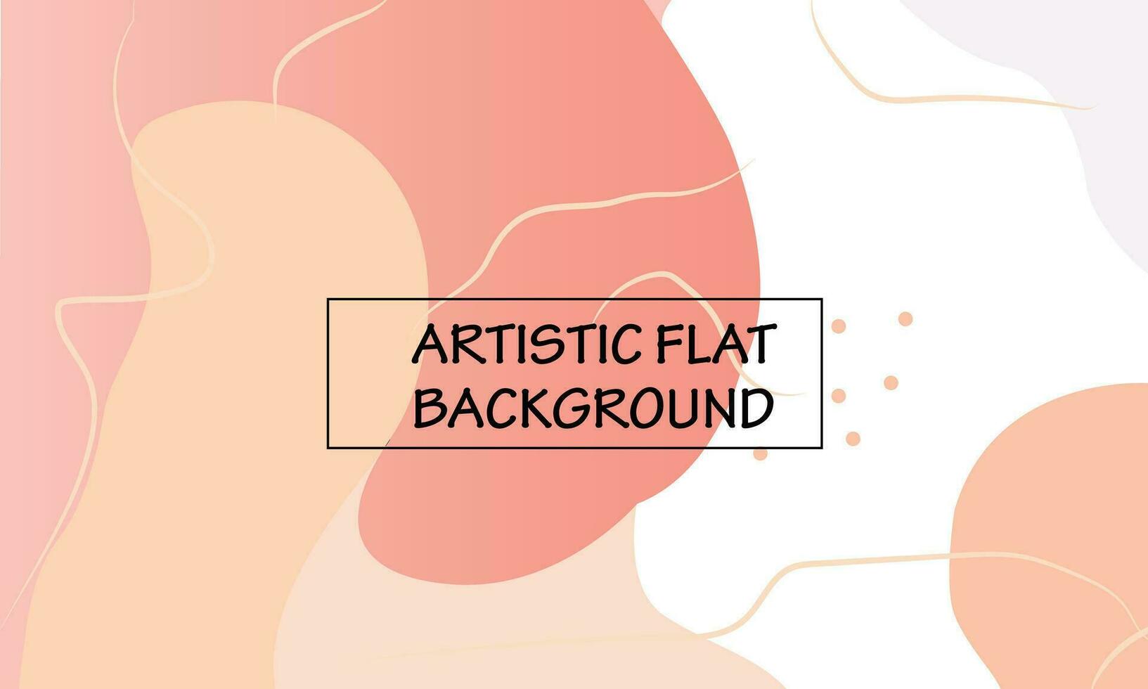 An Artistic and creative abstract flat background illustration vector