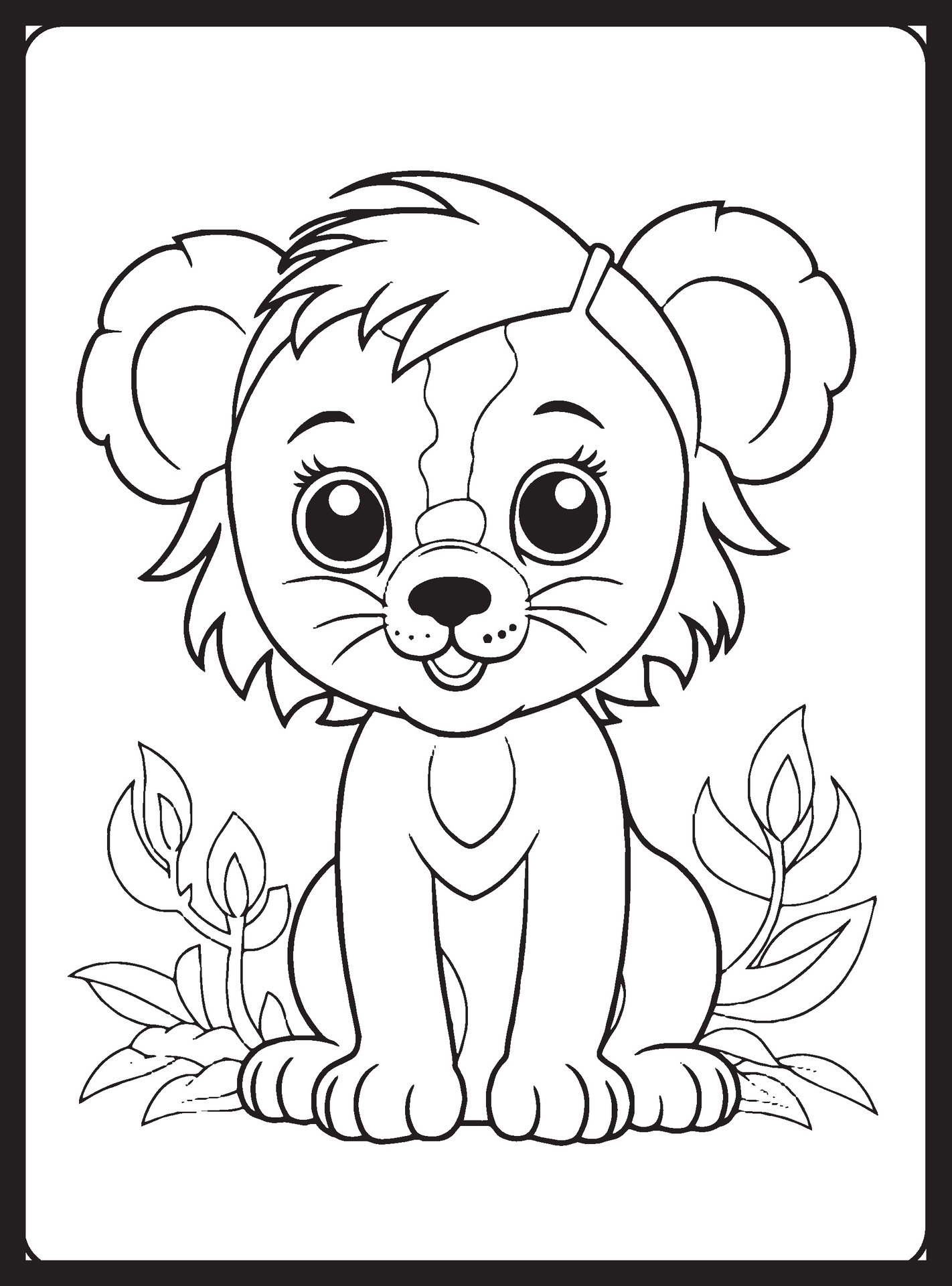 safari-animals-coloring-pages-for-kids-25867600-vector-art-at-vecteezy