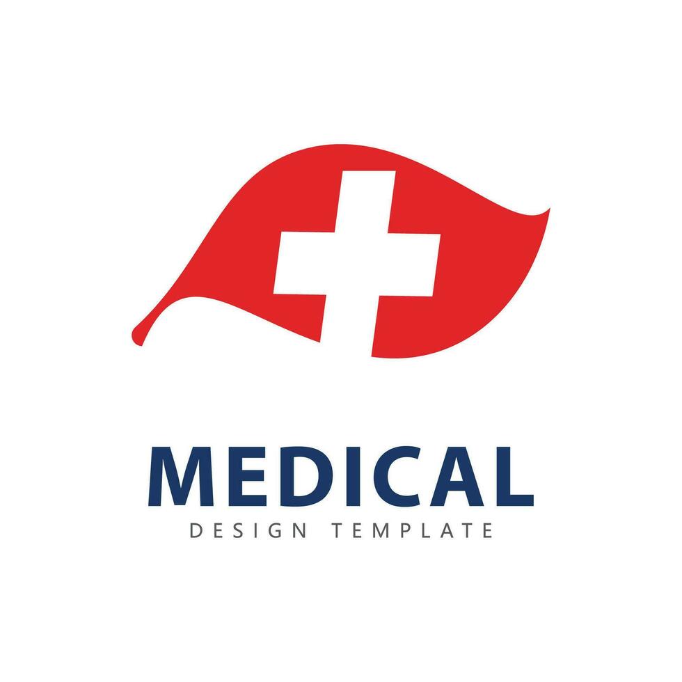 Medical logo icon design template elements vector