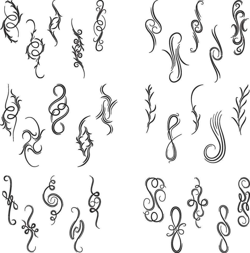 Tattoo Set Collection vector