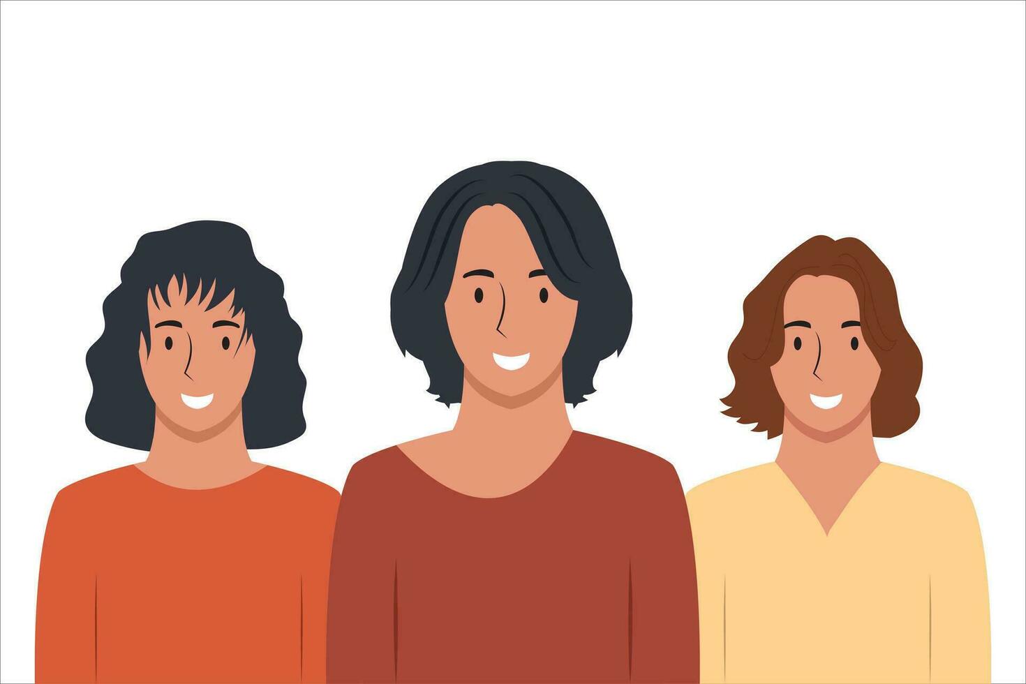 Teamwork people. Flat Design Animation Showcasing Collaborative Excellence. vector