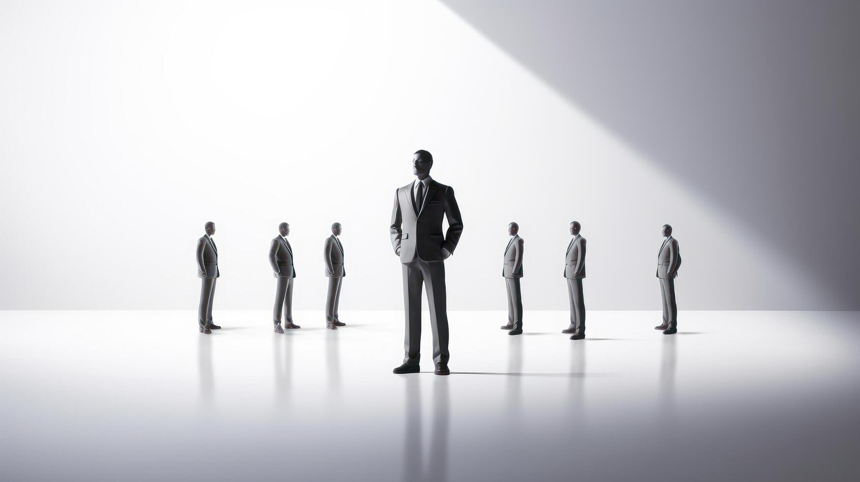 Business Leadership Concept, Teamwork Together Collaboration, Human Resources Management. photo
