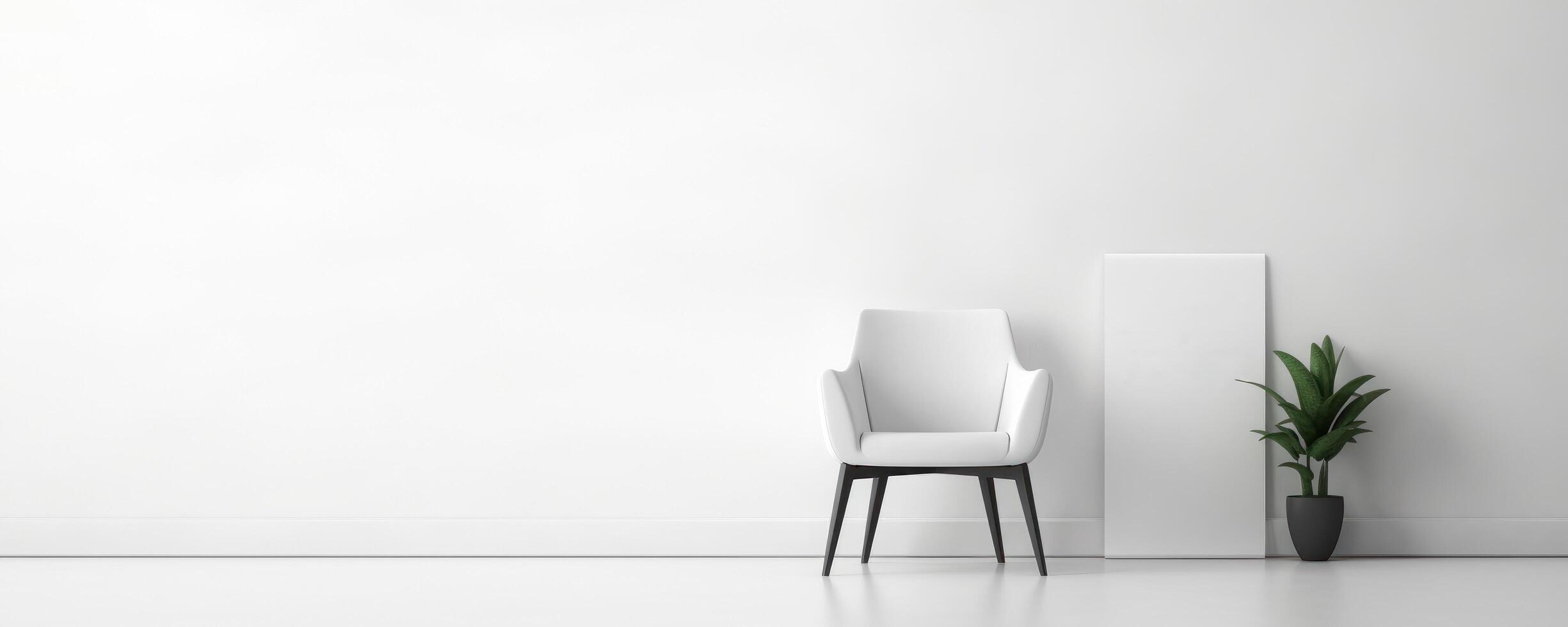 Empty Office Chair, We Are Hiring, Job Vancancy, Searching for a New Job Recruitment. Generative Ai photo