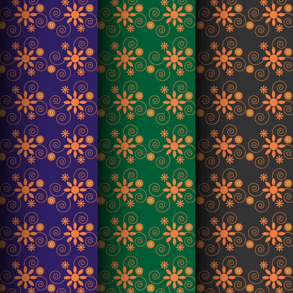 Abstract floral mandala pattern background vector