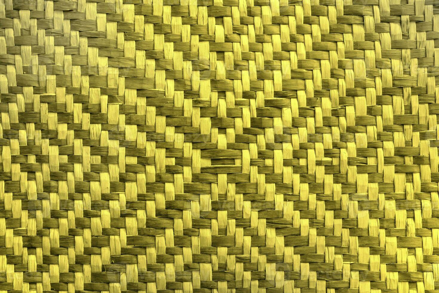 Shiny golden wicker mats texture background,gold pattern photo