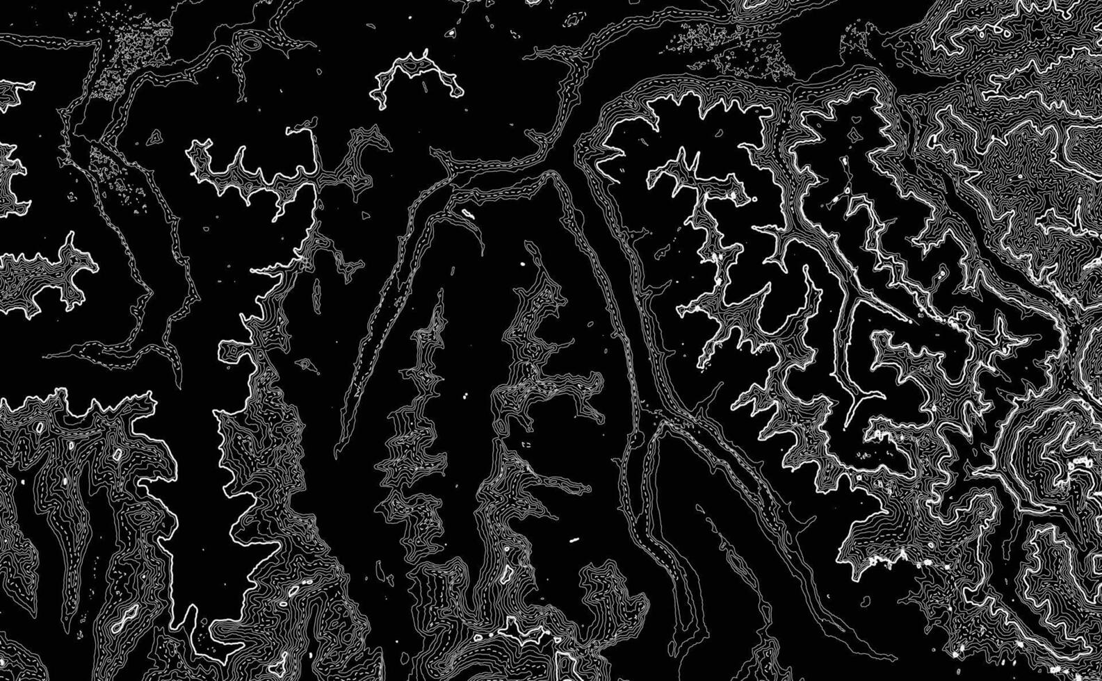 línea de topografía. montaña senderismo.oscuro topográfico mapa concepto con espacio para tu Copiar. 3d cartografía concepto antecedentes. mapa Bosquejo infografia.mundo mapa modelo. valores vector ilustración