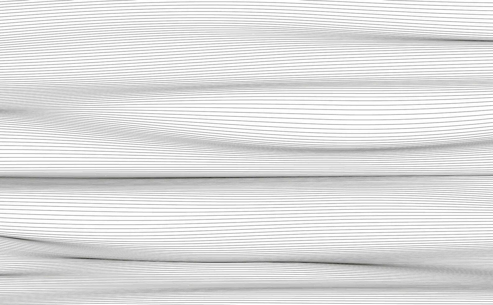 Abstract continuous lines drawing on white as background. Vector