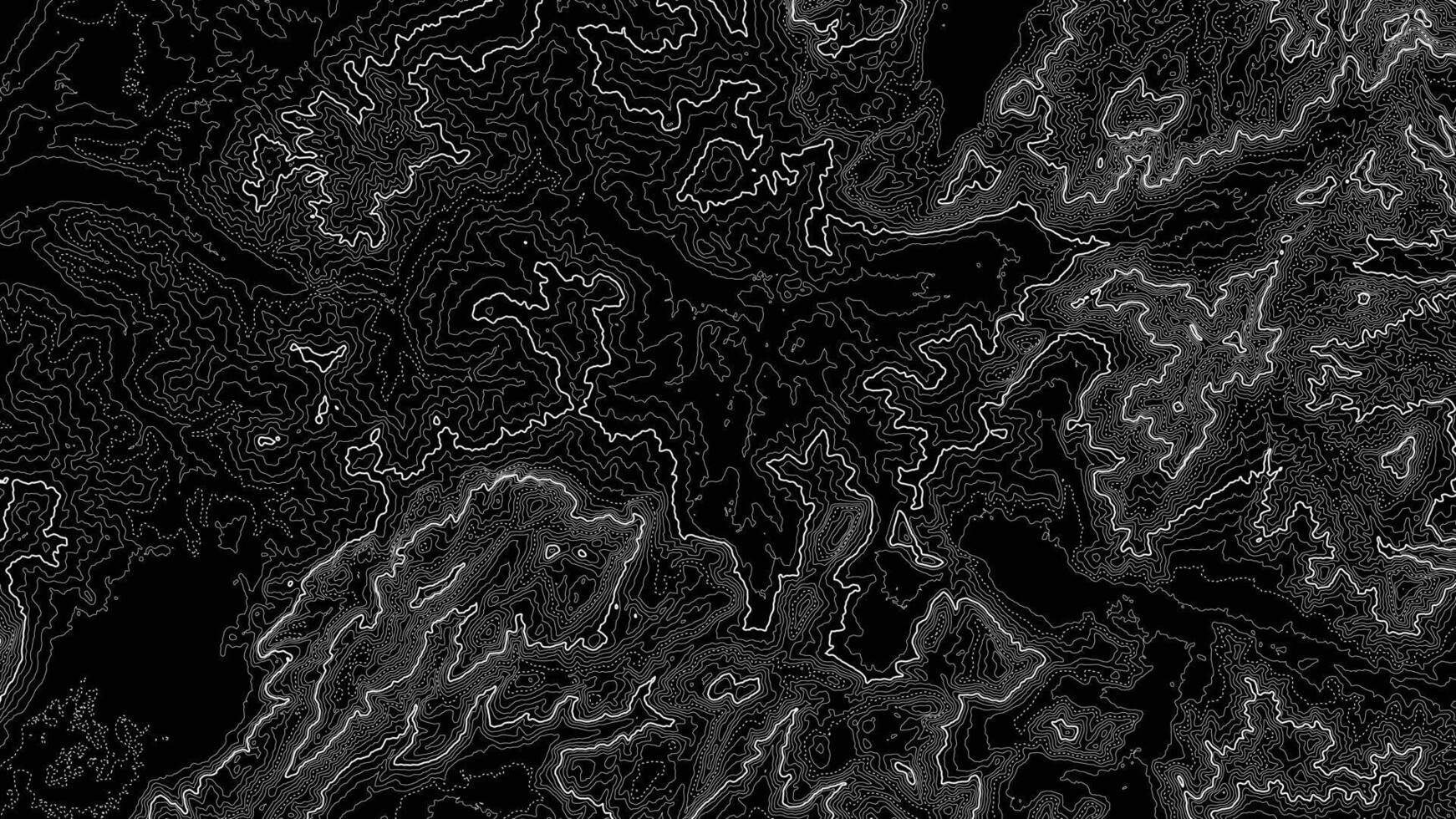 línea de topografía. montaña senderismo.oscuro topográfico mapa concepto con espacio para tu Copiar. 3d cartografía concepto antecedentes. mapa Bosquejo infografia.mundo mapa modelo. valores vector ilustración