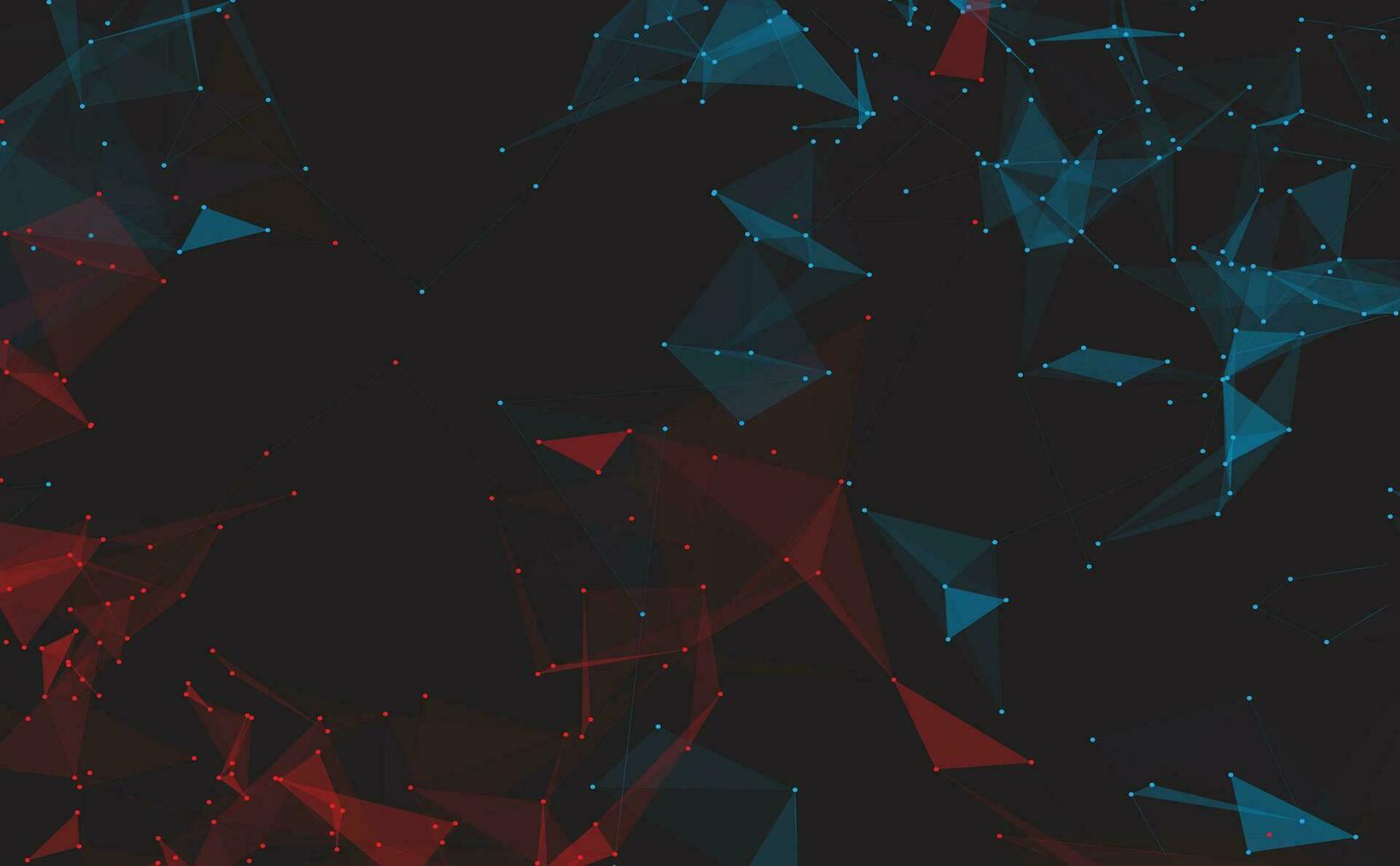 Abstract lines and dots connect background. Technology connection digital data and big data concept. vector