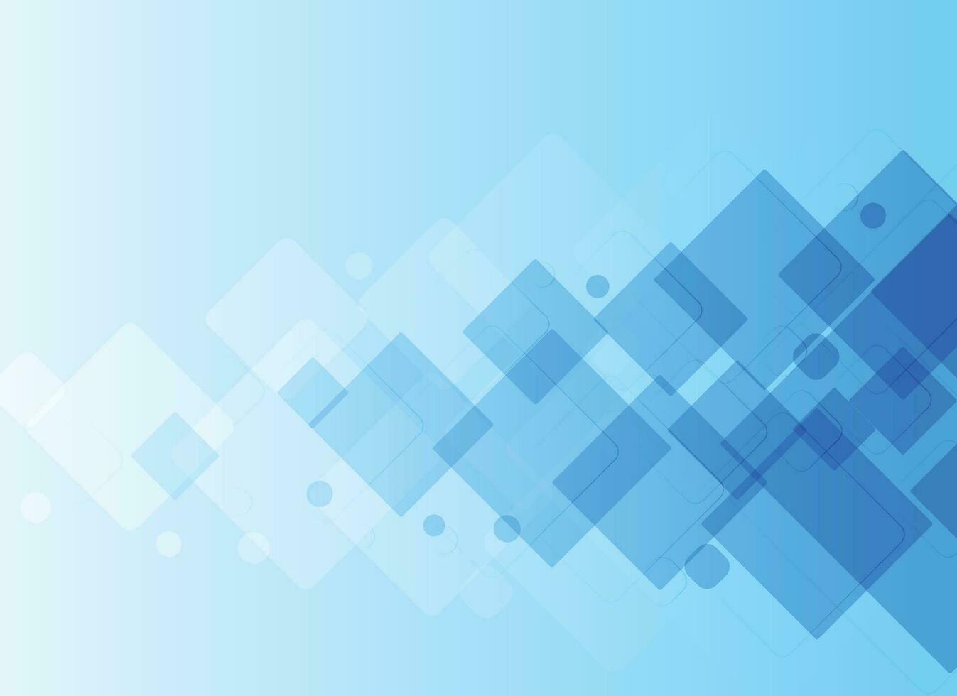 Abstract grey and blue geometric minimal background. Vector tech corporate design