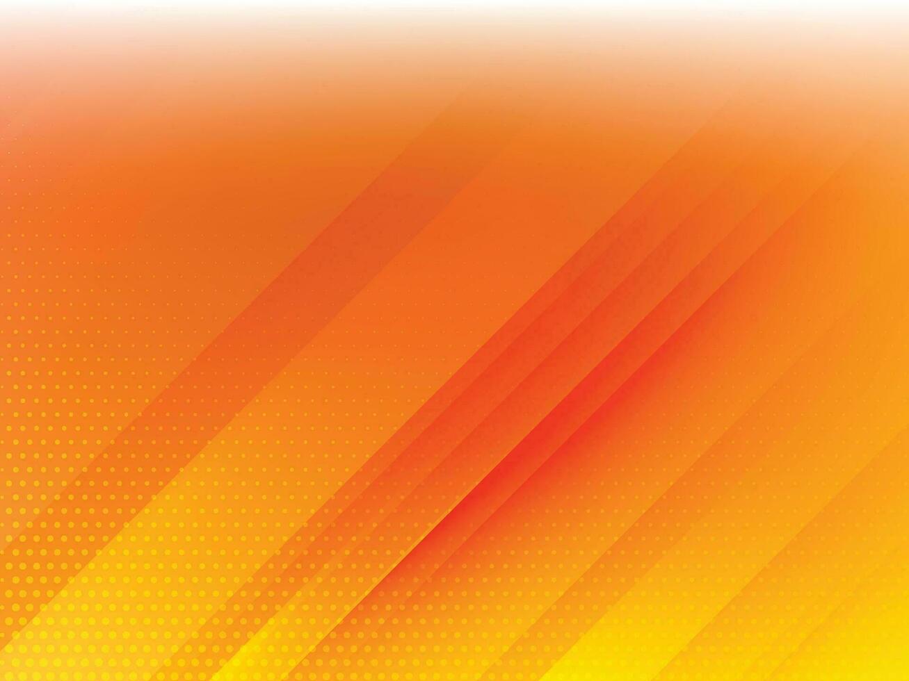 Abstract Yellow and Orange Colored Background with Diagonal Stripes. Geometric Minimal Pattern. Modern Sleek Texture vector