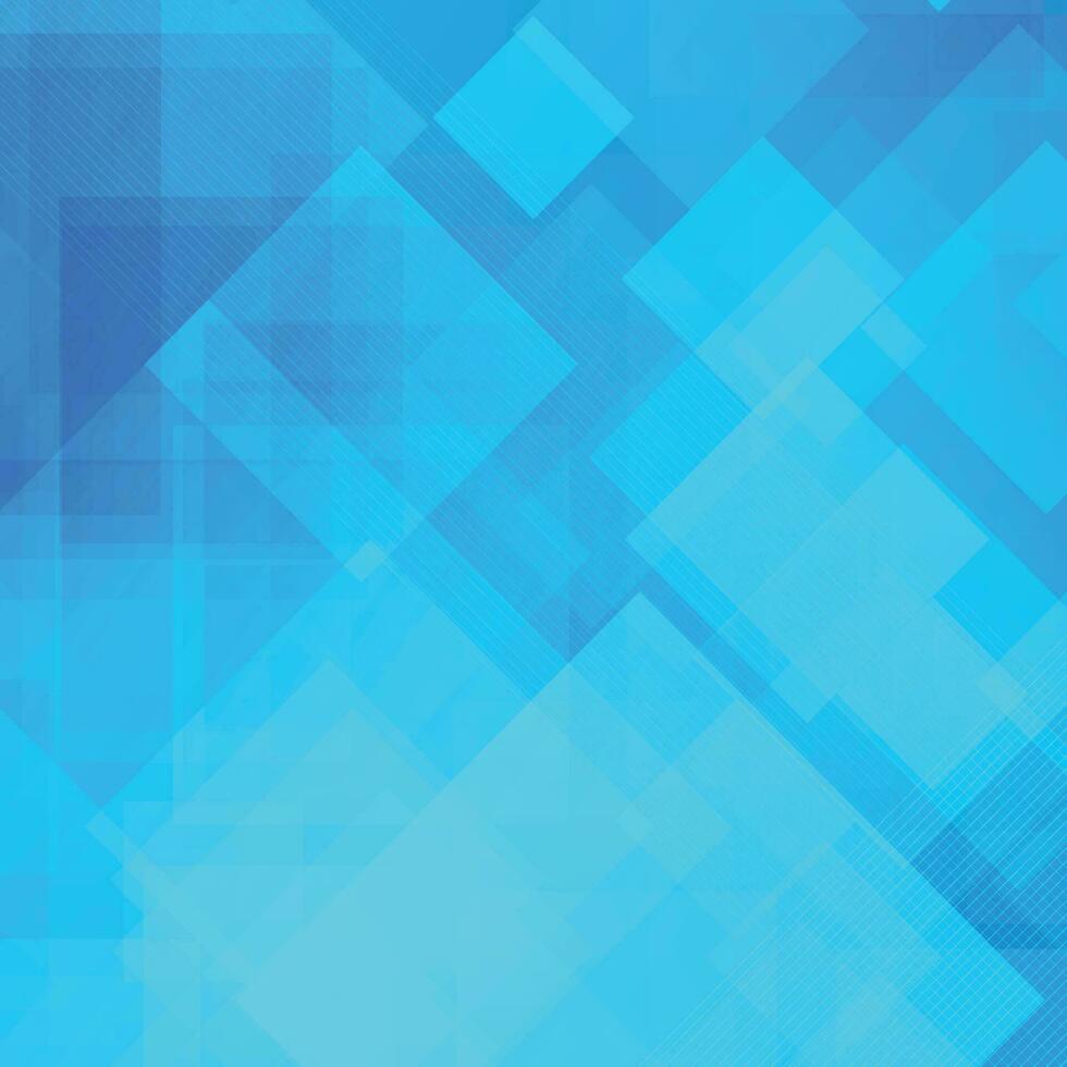 Blue modern geometrical abstract background vector