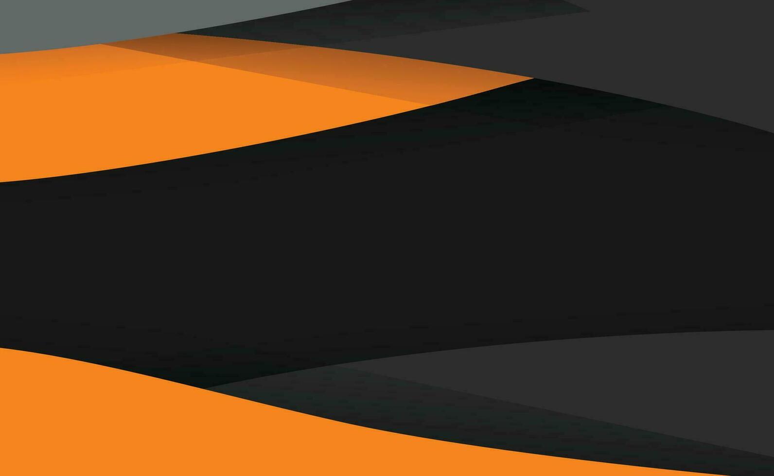 Abstract yellow orange and black contrast background.Tech futuristic corporate design. Geometric illustration for brochures, flyers, web graphic design. Vector illustration