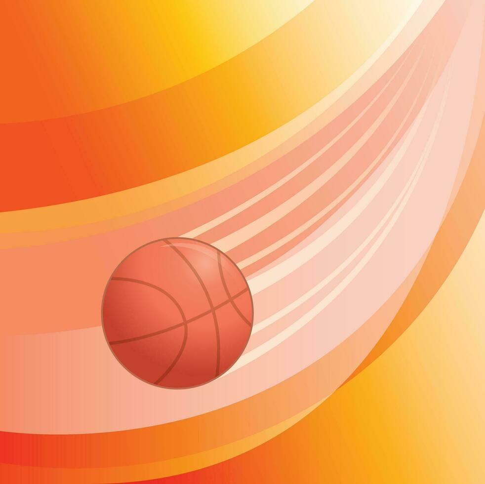 A vector illustration of a basketball tournament concept. EPS 10. File contains transparencies.